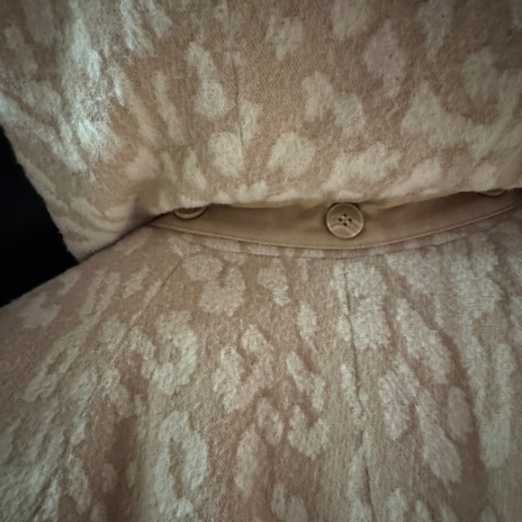 L.A.M.B. Gwen Stefani Balmacaan Camel long wool jacket - Picture 5 of 10